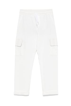 white viscose trousers FAY KIDS | FW6P20J0372102AV